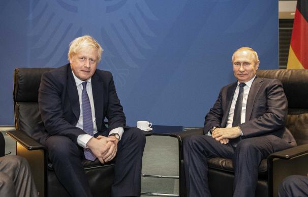 Johnson y Putin en una reunión en Berlín (imagen de archivo) Pippa Fowles/10 Downing Street/d / DPA (Foto de ARCHIVO) 19/1/2020 ONLY FOR USE IN SPAIN