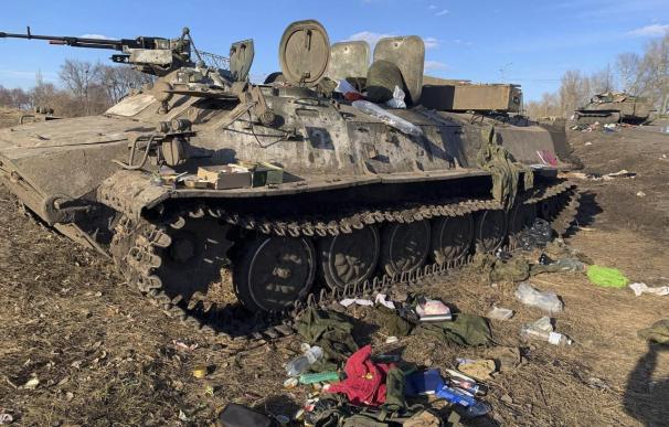 Tanque Kiev ataque Rusia