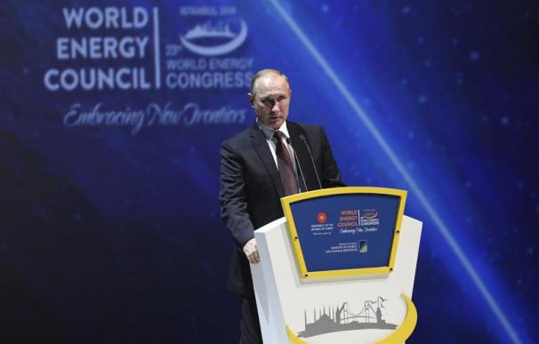 El presidente de Rusia, Vladimir Putin, inauguró el World Energy Council en 2016