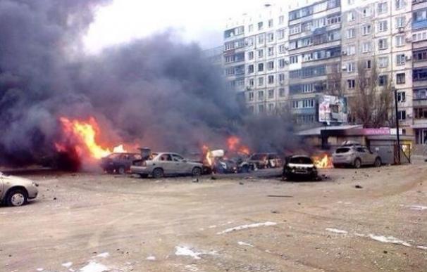 El ataque que mató a 30 civiles en Mariupol en 2015 fue dirigido por mandos militares rusos, según Bellingcat (Foto de ARCHIVO) 24/1/2015