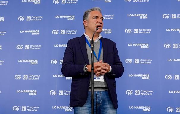 El consejero de Presidencia de la Junta de Andalucía y el futuro Coordinador General del Partido Popular, Elías Bendodo.