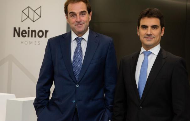 Borja García-Egotxeaga, CEO de Neinor Homes, y Jordi Argemí, consejero delegado adjunto NEINOR HOMES (Foto de ARCHIVO) 28/10/2020