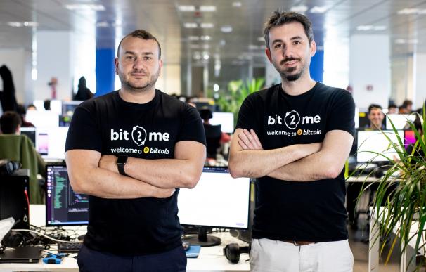 Andrei Manuel y Leif Ferreira cofundadores de Bit2Me