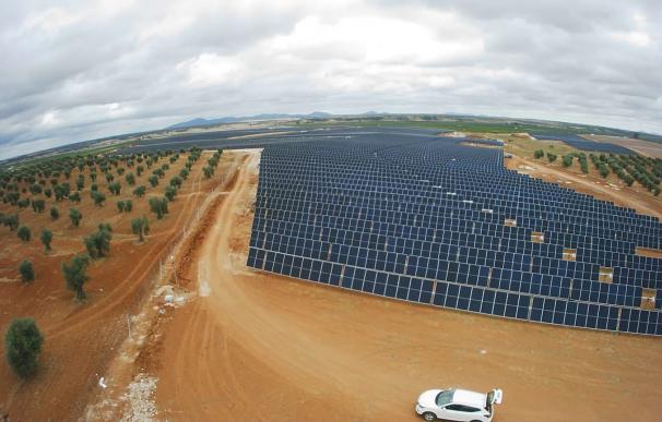 Planta fotovoltaica de FRV en San Serván (Extremadura)