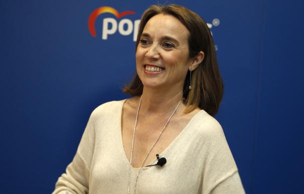 La secretaria general del Partido Popular, Cuca Gamarra.