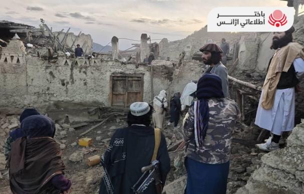 Imagen del terremoto en Afganistán