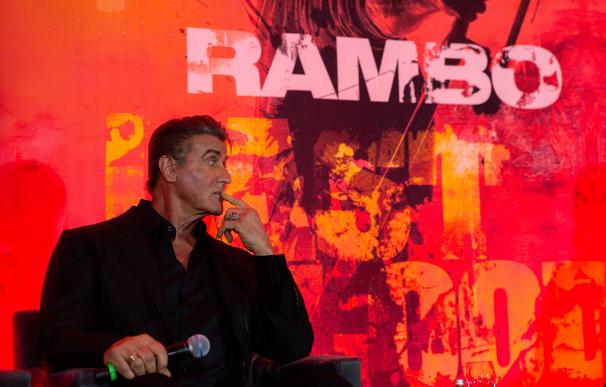 12 September 2019, Mexico, Mexico City: American actor Sylvester Stallone is pictured during the presentation of his film ''Rambo: The Last Blood''. Photo: El Universal/El Universal via ZUMA Wire/dpa El Universal/El Universal via ZU / DPA (Foto de ARCHIVO) 12/9/2019 ONLY FOR USE IN SPAIN