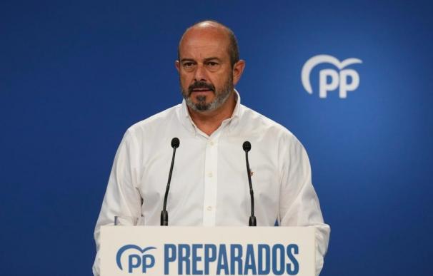 El vicesecretario de Coordinación Autonómica y Local del PP, Pedro Rollán.