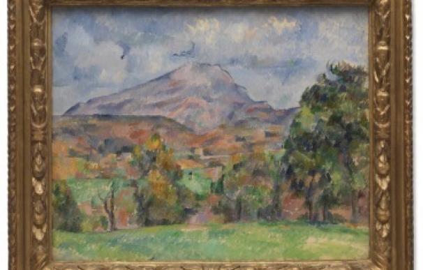 'La montagne Sainte-Victoire' (1888-1890), de Paul Cézanne, uno de los cuadros de la colección CHRISTIE'S (Foto de ARCHIVO) 17/9/2020