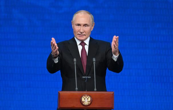 Putin durante su discurso