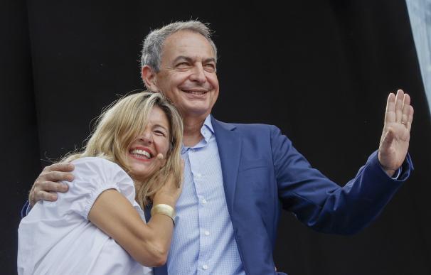 Yolanda Díaz y Zapatero