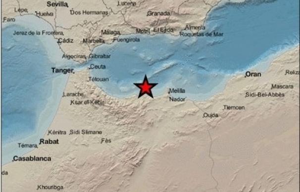 Melilla registra dos terremotos en dos minutos, de magnitudes 3.6 y 4.4