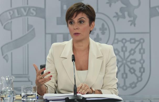 Isabel Rodríguez, portavoz del Gobierno