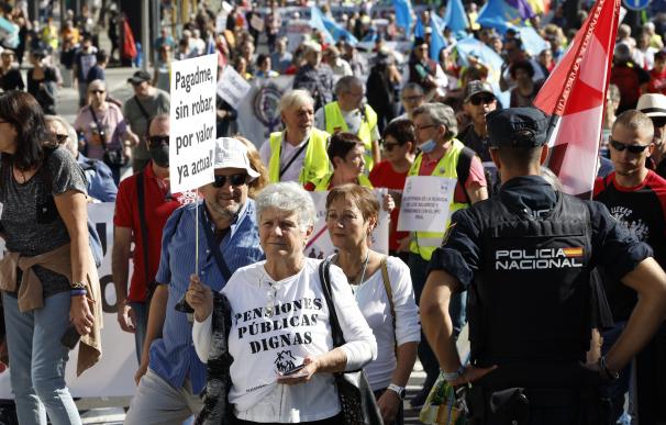 Manifestación pensiones