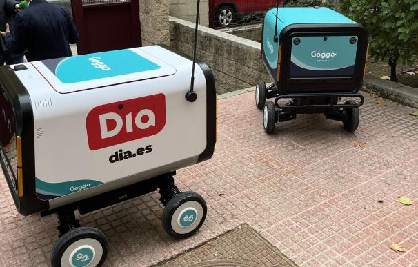 Los robots autónomos de Goggo ya reparten a domicilio en Alcobendas 25/10/2022