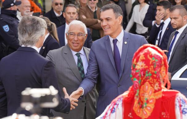 Pedro Sánchez y Antonio Costa en la cumbre hispano-portuguesa