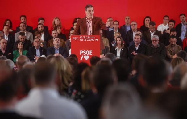 El presidente del Gobierno de España y secretario general del PSOE, Pedro Sánchez.