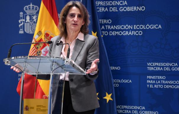 La vicepresidenta tercera del Gobierno y ministra para la Transición Ecológica, Teresa Ribera.