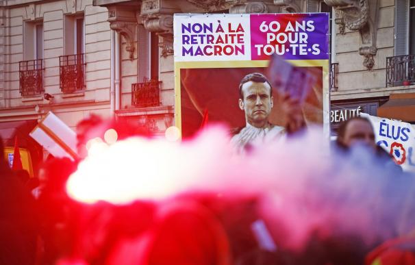 Francia en contra de la reforma de pensiones de Macron