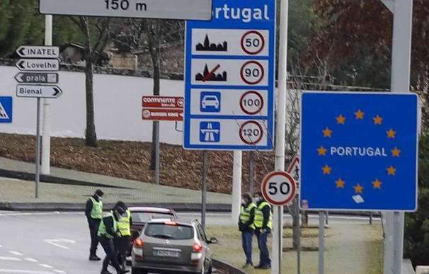 España frontera Portugal