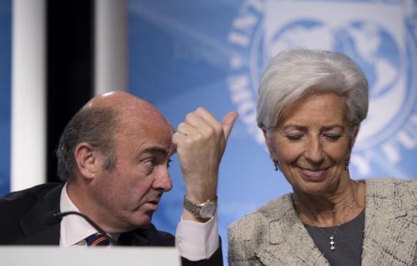 Luis de Guindos y Christine Lagarde, BCE