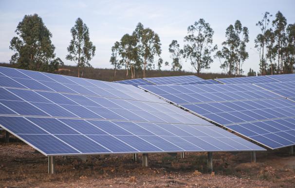 La planta fotovoltaica de Andévalo, en Puebla de Guzmán (Huelva).