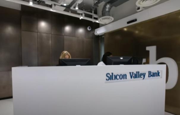 Oficina corporativa del Silicon Valley Bank (SVB).
