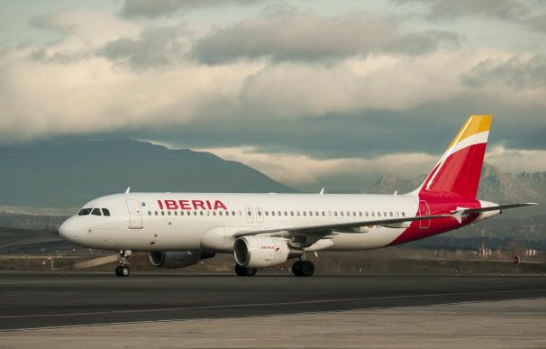 Avión de Iberia.