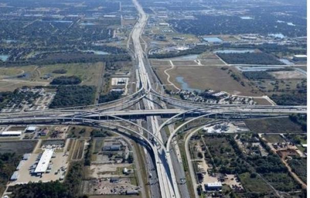 Autopista de peaje SH-288, en Houston (Estados Unidos).