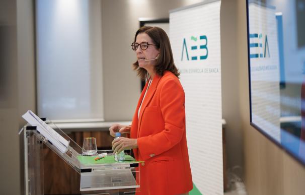 La presidenta de la AEB, Alejandra Kindelán