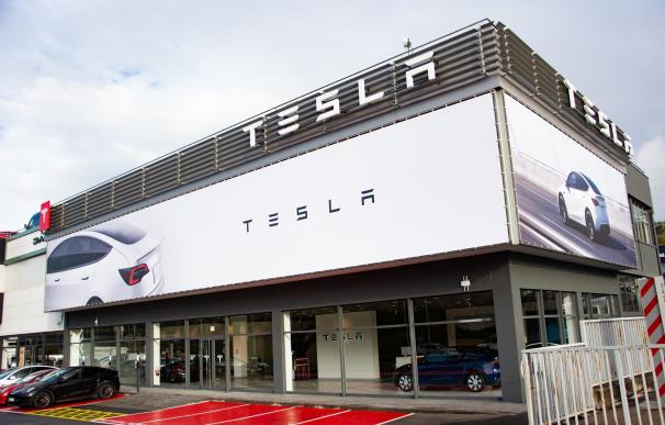 Concesionario de Tesla en Bilbao.