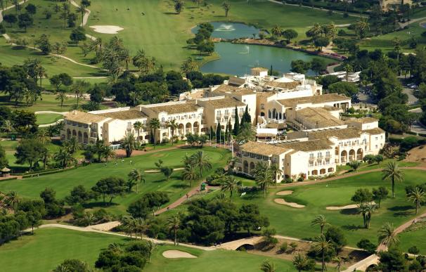 Imagen aérea del Grand Hyatt La Manga Club Golf & Spa.