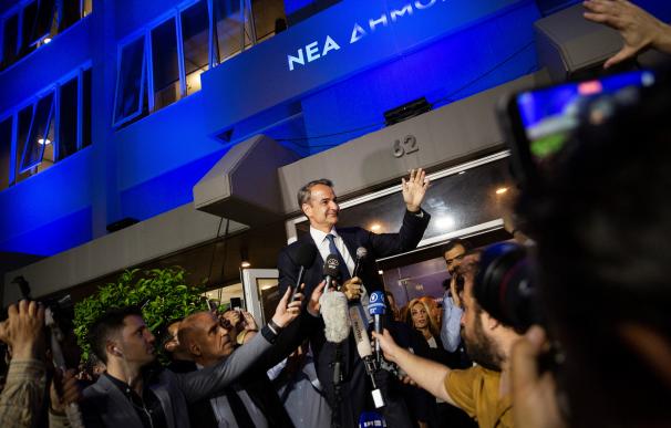 La bolsa griega pega un acelerón y rebota un 7% tras la victoria de los conservadores