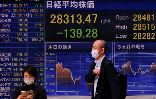La Bolsa de Tokio sube a nuevos máximos de 33 años.