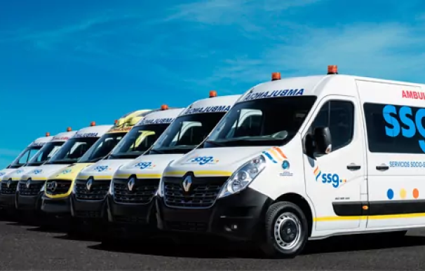 Ambulancias del Grupo SSG.