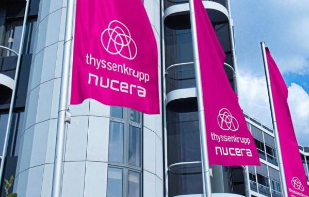 La alemana ThyssenKrupp saca a bolsa su filial de hidrógeno y se dispara en su debut