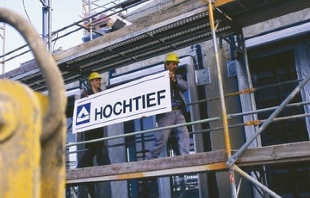 Trabajadores obras Hochtief