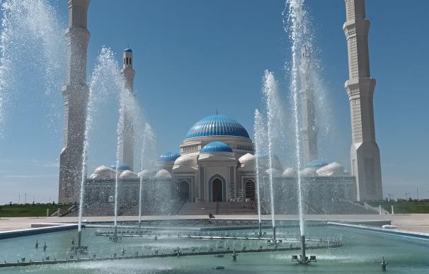 La nueva fuente de La Gran Mezquita de Astaná