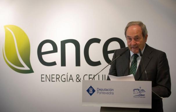 El presidente de honor y primer accionista de Ence, Juan Luis Arregui.