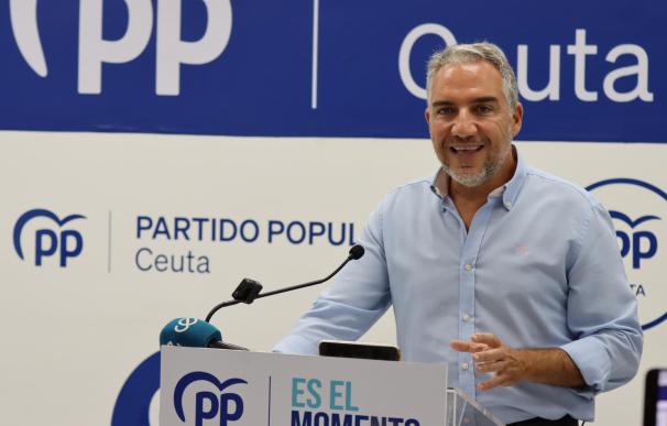 El coordinador general del PP, Elías Bendodo