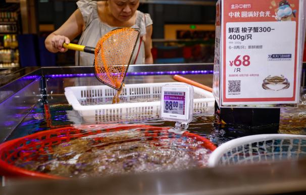 Mercado chino pescado