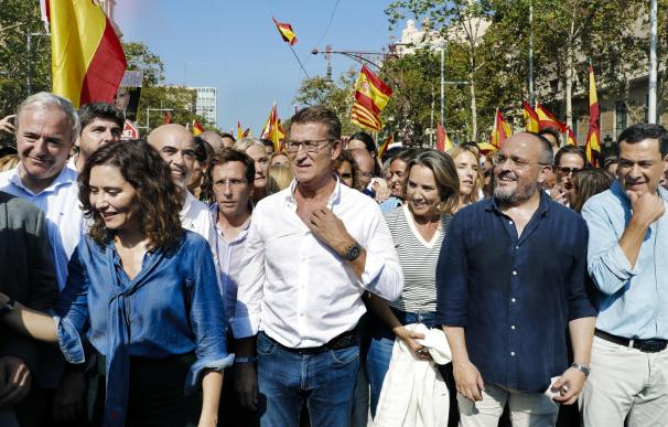 El PP acude a la manifestación en Barcelona