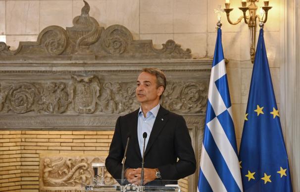 El primer ministro de Grecia, Kyriakos Mitsotakis.