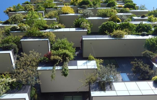 Edificio verde sostenible