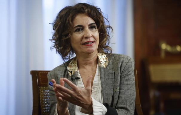 María Jesús Montero, vicepresidenta primera y ministra de Hacienda y Función Pública