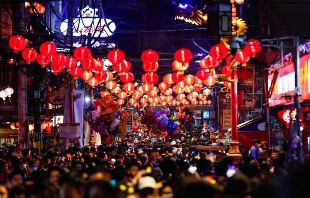 La celebración del Año Nuevo en China dispara el tráfico de pasajeros en el país