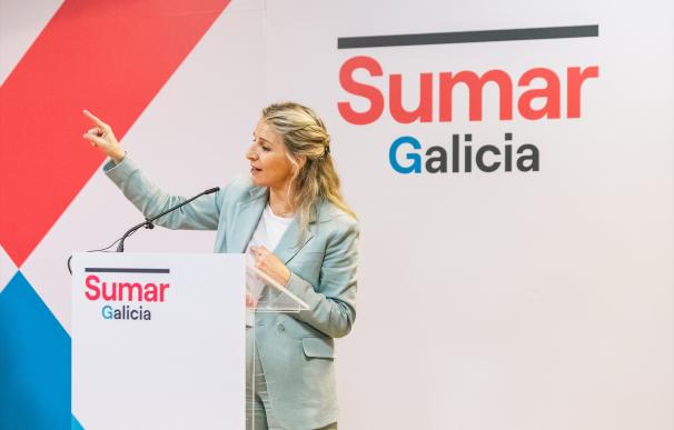 La vicepresidenta segunda y líder de Sumar, Yolanda Díaz