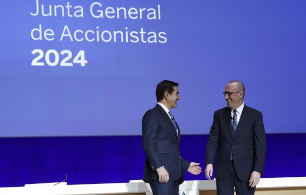 Carlos Torres Onur Genç, Junta general de accionistas BBVA 15 marzo 2024