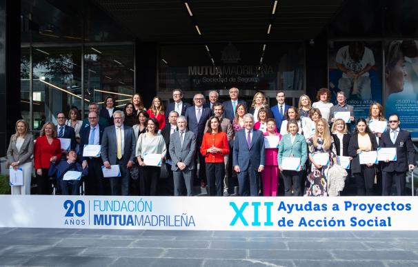 Fundación Mutua Madrileña apoyará con un millón de euros 34 proyectos de ONG españolas