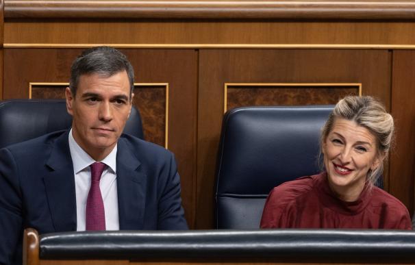 Díaz confía en que Sánchez anuncie una subida del 3% en el IPREM este miércoles